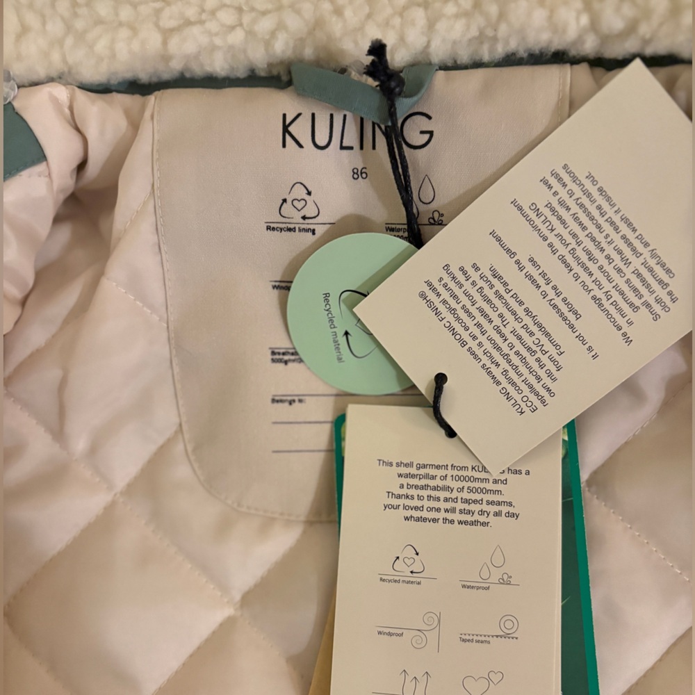 NWT Kuling | Shell Jacket Leaf Green | | Coats & Jackets Waterproof - Picture 4 of 8